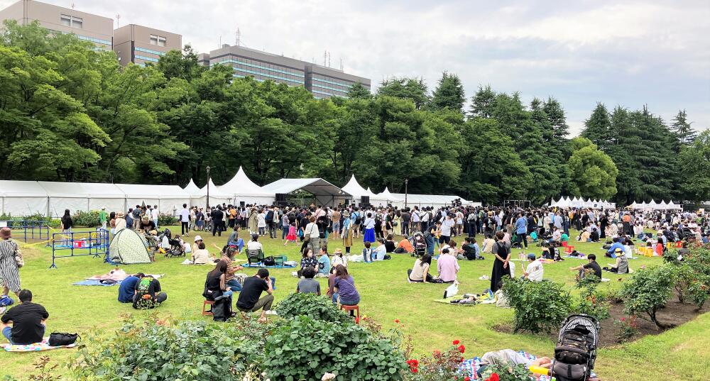 日比谷OKUROJI　日比谷音楽祭に出店イメージ